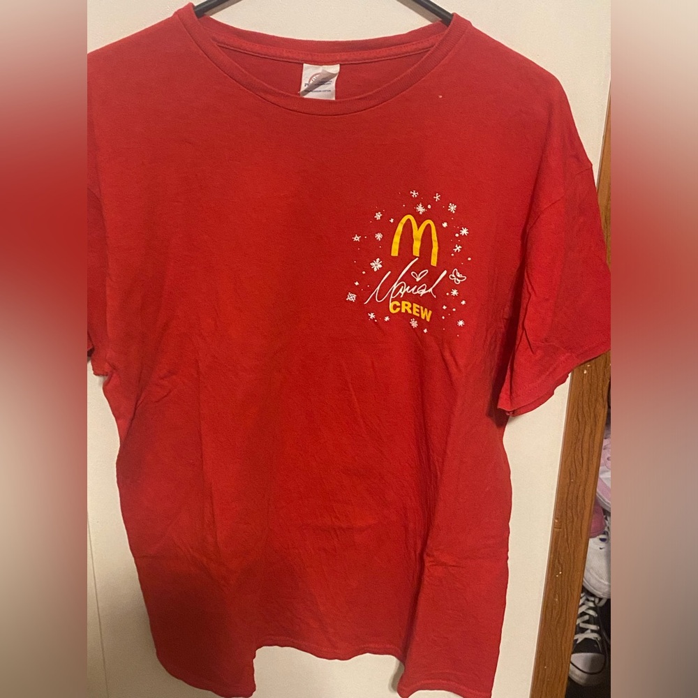 Mariah Carey McDonald’s Crew Shirt